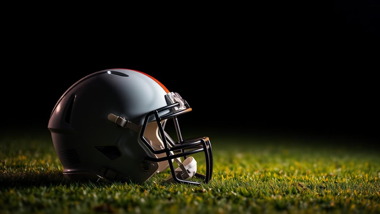 Denver Broncos winning team helmet